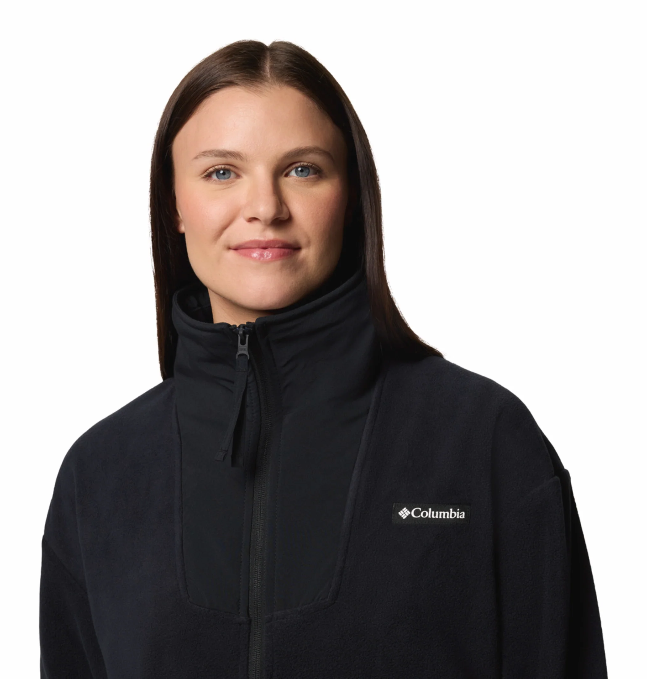 Columbia Women Black Sequoia Grove Full Zip Fleece - Image 5