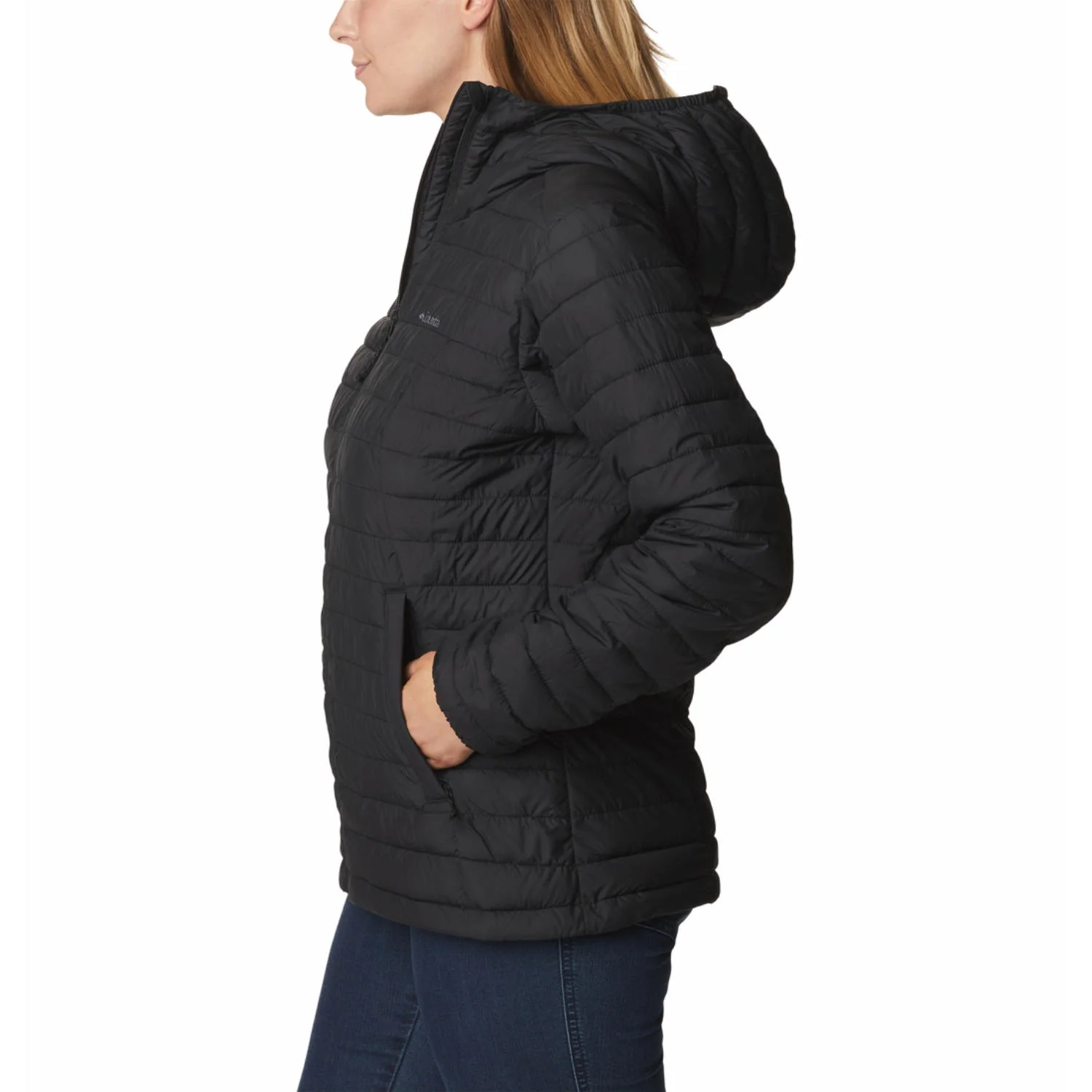 Columbia Women Black Silver Falls II Hooded Jacket - Image 3