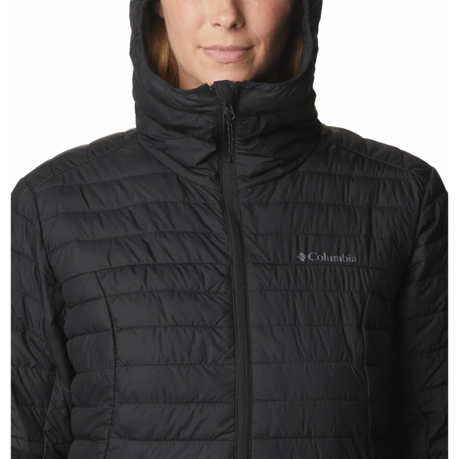 Columbia Women Black Silver Falls II Hooded Jacket - Image 5