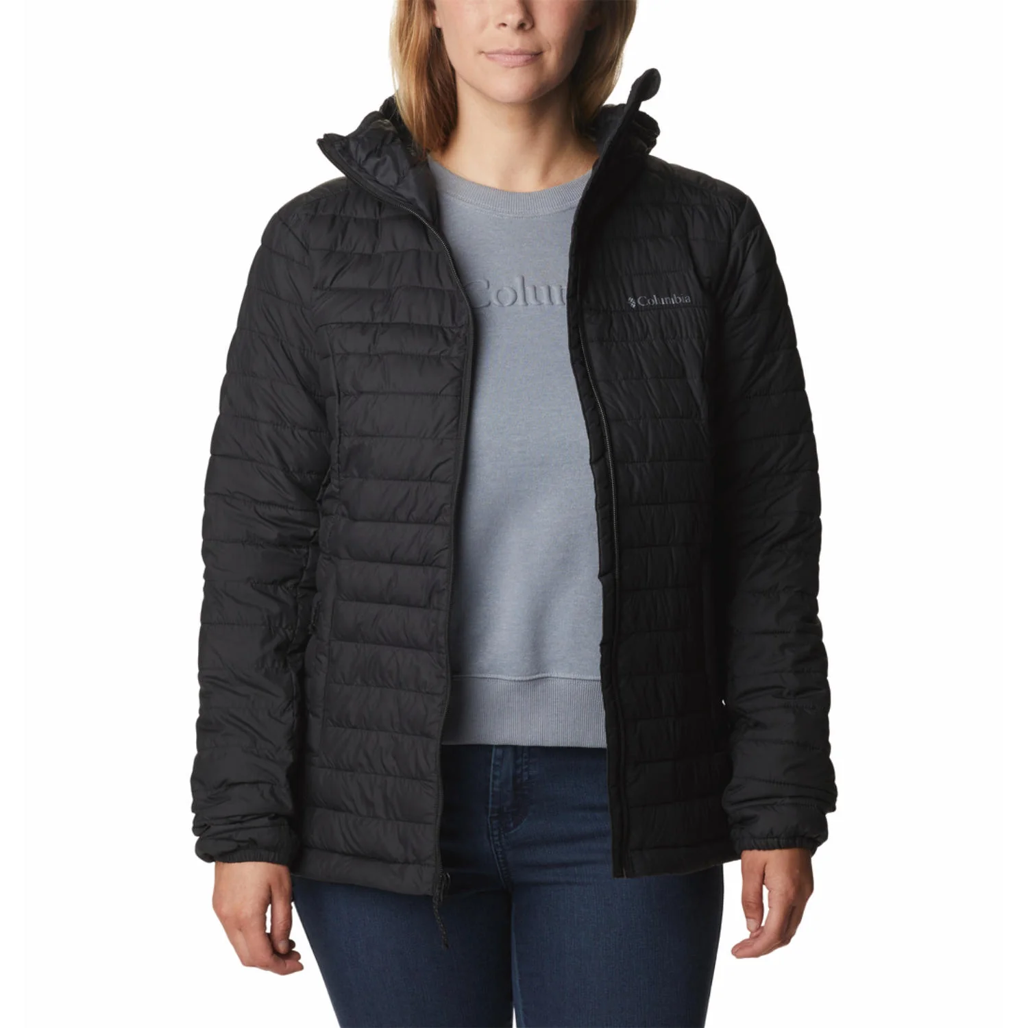 Columbia Women Black Silver Falls II Hooded Jacket - Image 8
