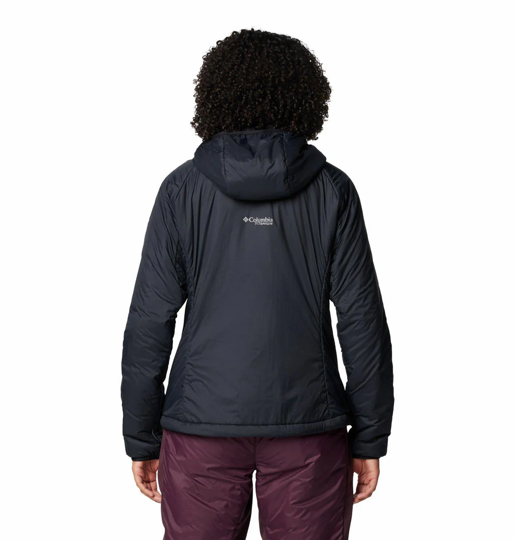 Columbia Women Black Silver Leaf II Stretch Insulated Jacket - Image 2