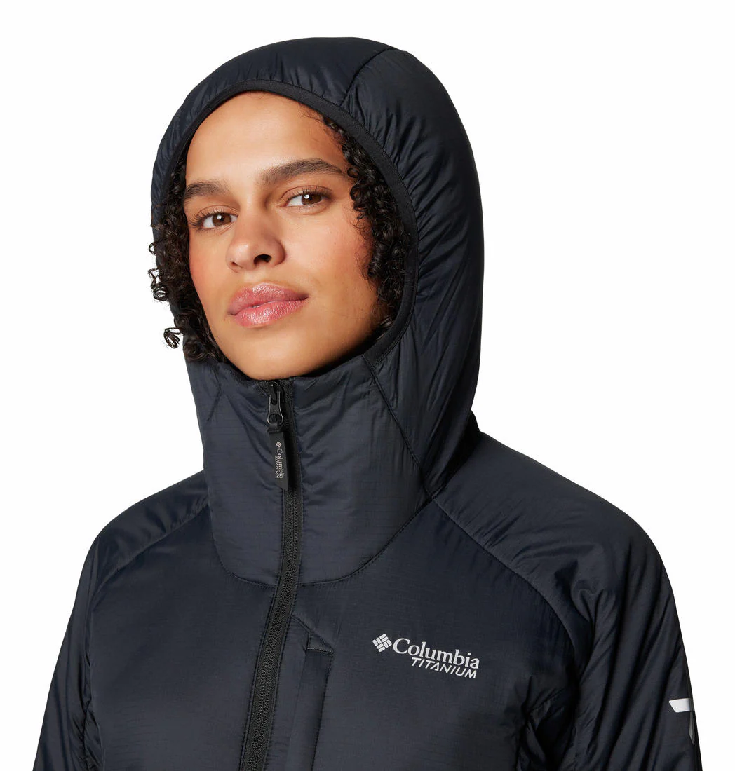 Columbia Women Black Silver Leaf II Stretch Insulated Jacket - Image 5