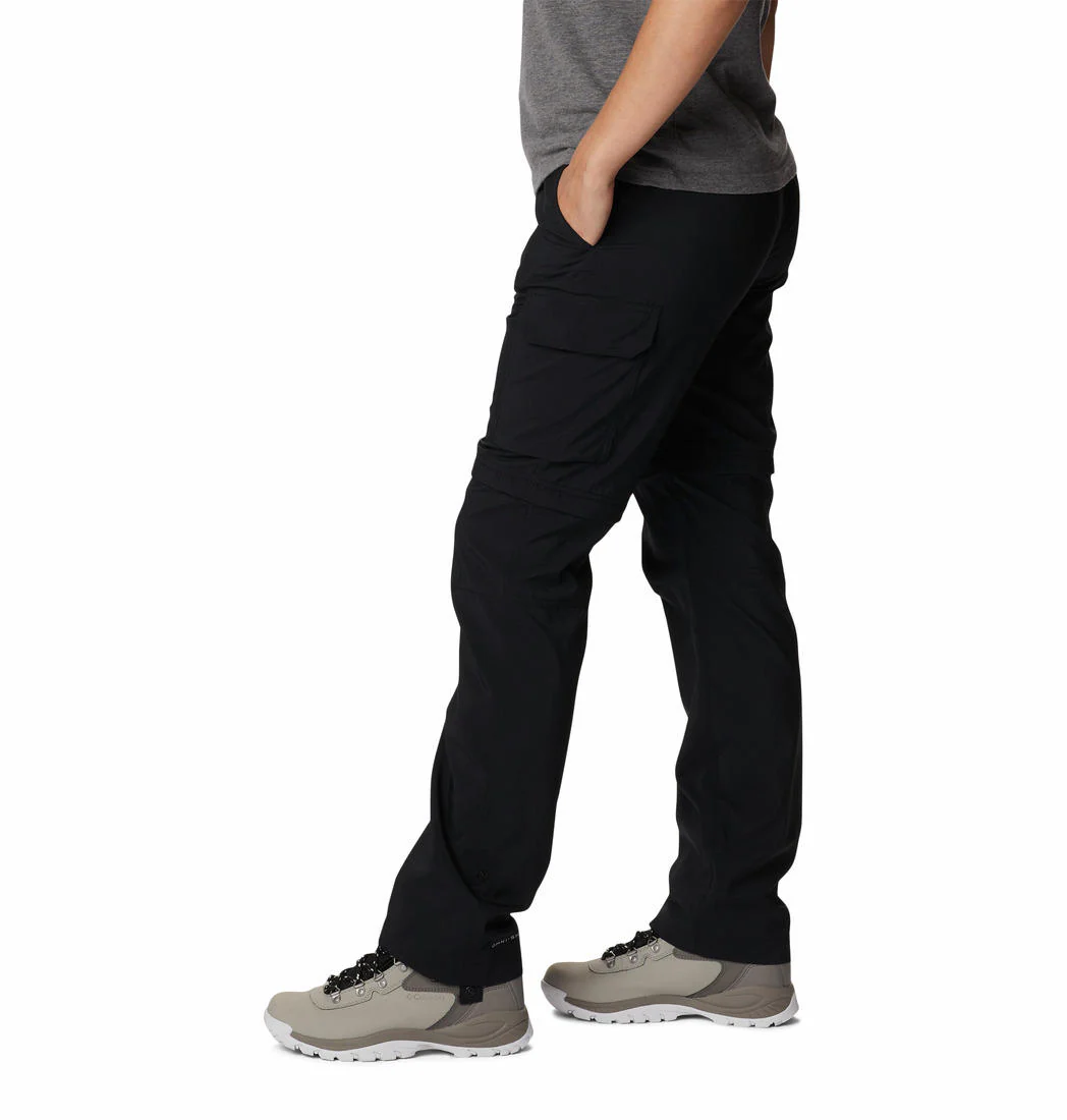 Columbia Women Black Silver Ridge Utility Convertible Pant (Sun Protection) - Image 3