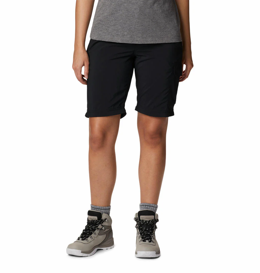 Columbia Women Black Silver Ridge Utility Convertible Pant (Sun Protection) - Image 4