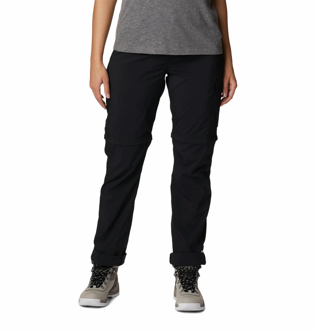Columbia Women Black Silver Ridge Utility Convertible Pant (Sun Protection) - Image 7