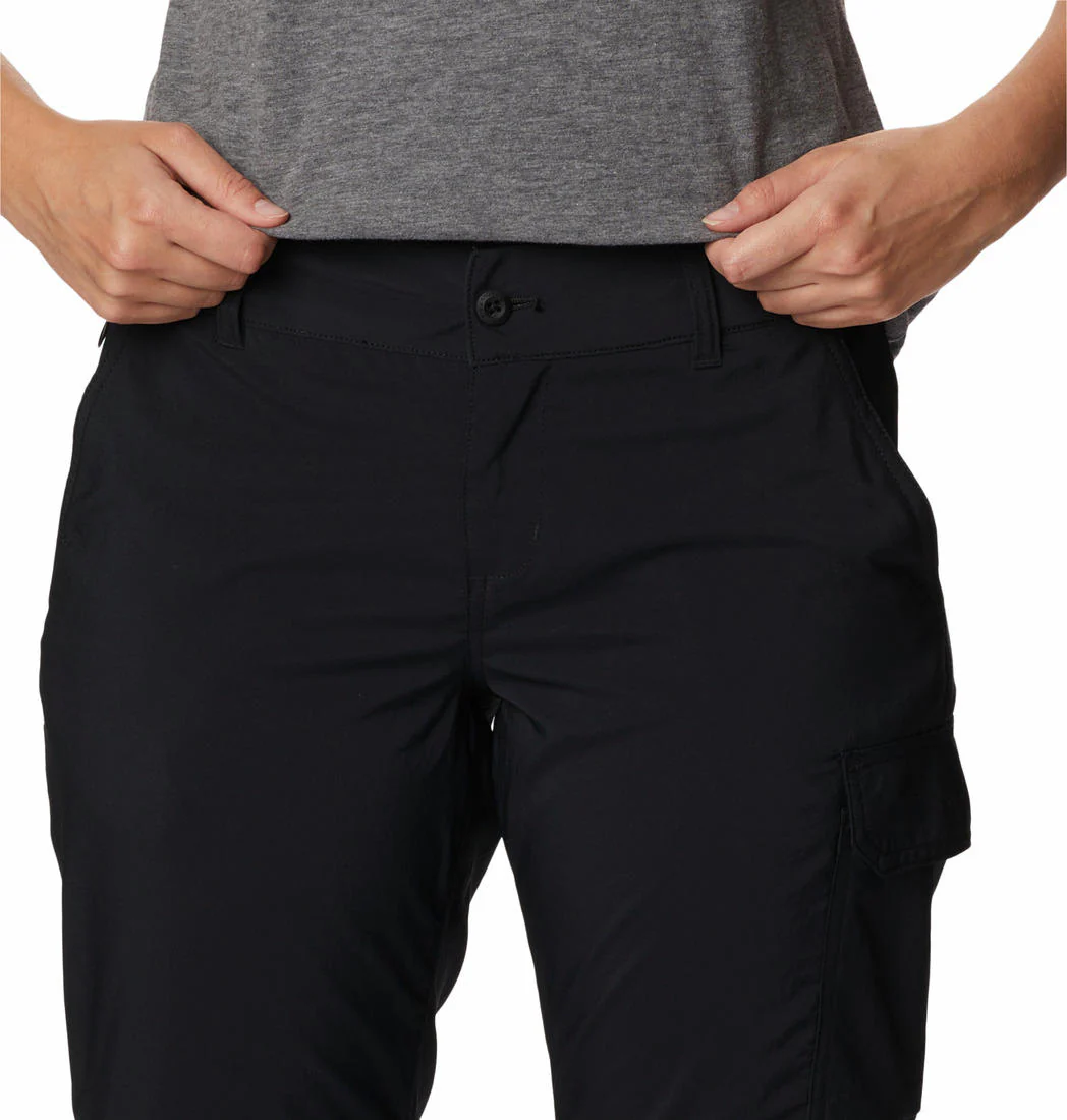 Columbia Women Black Silver Ridge Utility Convertible Pant (Sun Protection) - Image 9