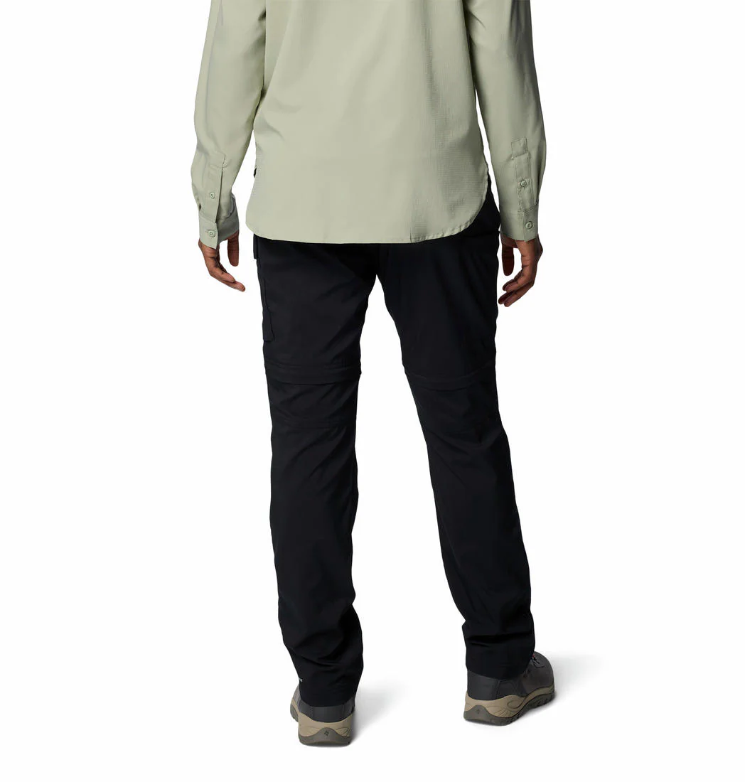Columbia Women Black Silver Ridge Utility Convertible Pant (Sun Protection) - Image 5