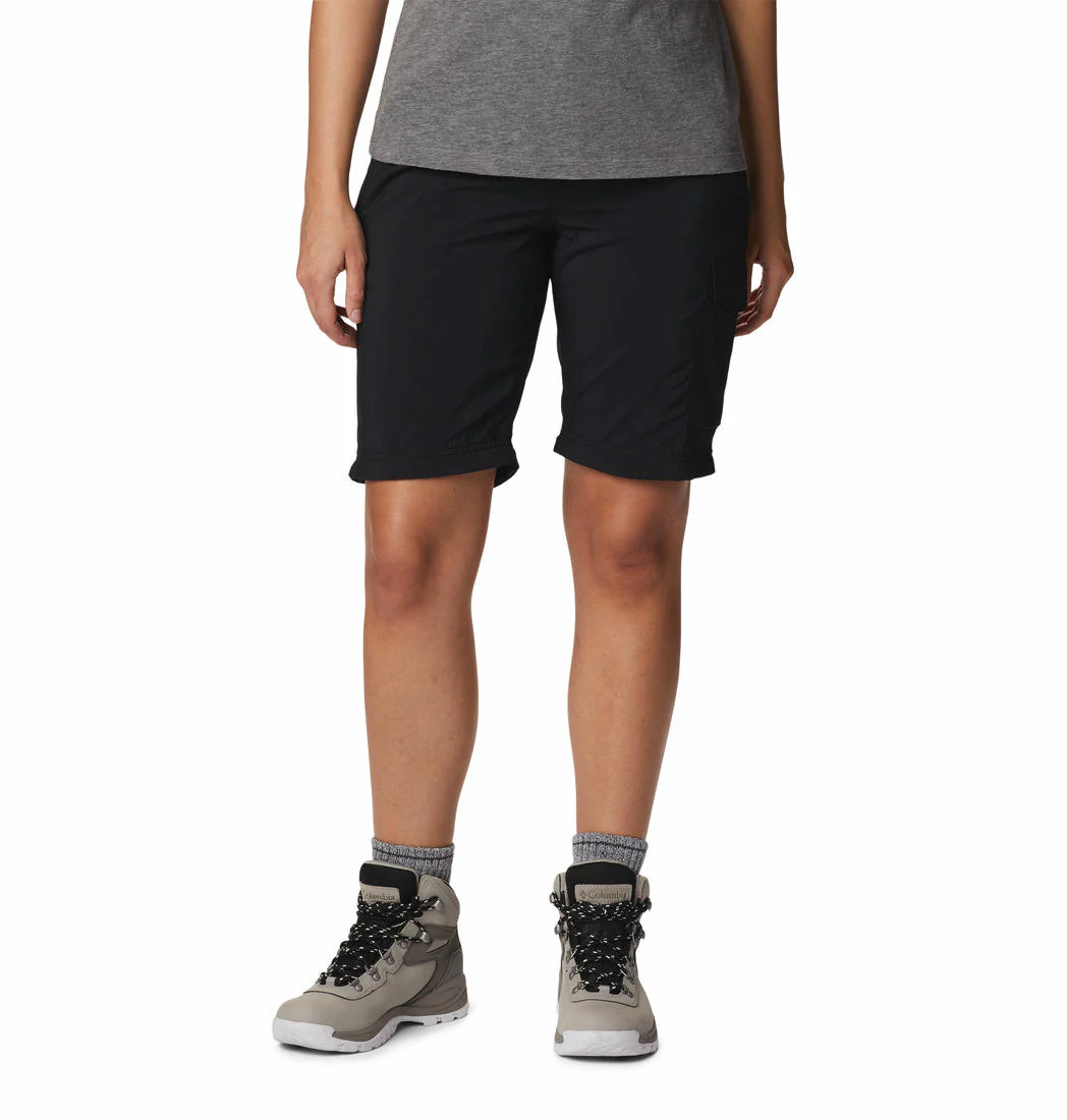Columbia Women Black Silver Ridge Utility Convertible Pant (Sun Protection) - Image 4