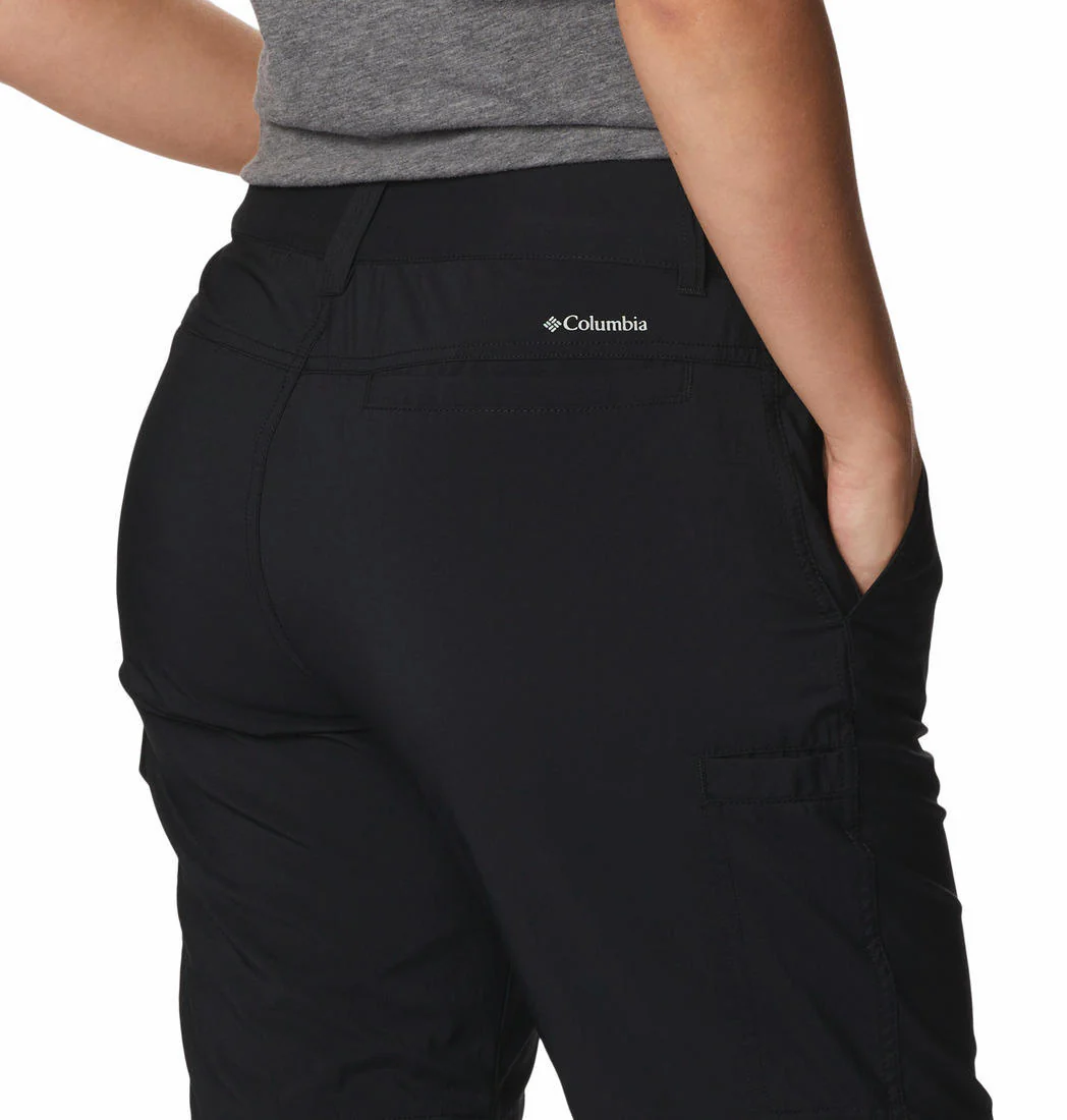 Columbia Women Black Silver Ridge Utility Convertible Pant (Sun Protection) - Image 7