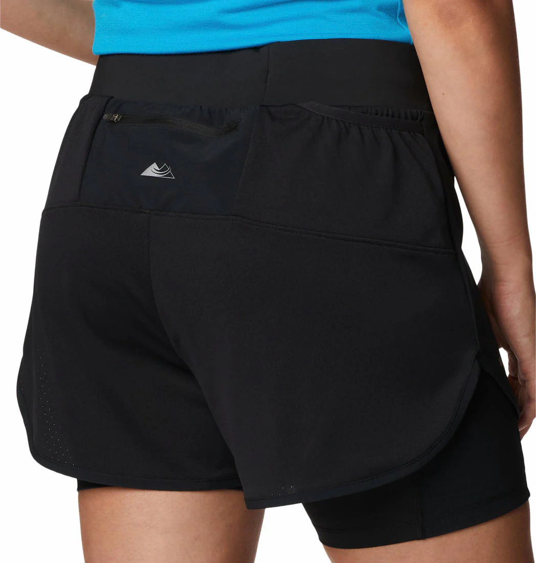 Columbia Women Black W Endless Trail 2n1 Short - Image 5