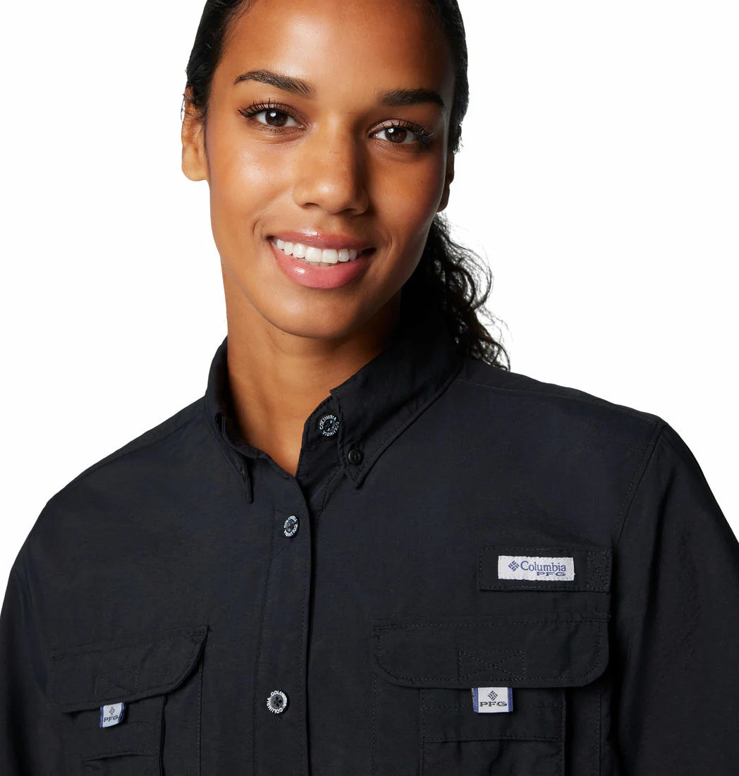 Columbia Women Black Womens Bahama II SS (Sun Protection) - Image 5
