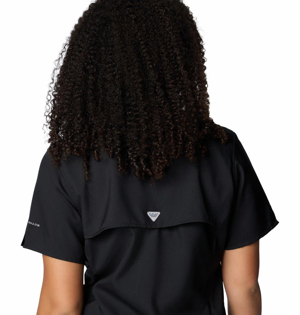 Columbia Women Black Womens Tamiami II SS Shirt (Sun Protection) - Image 5