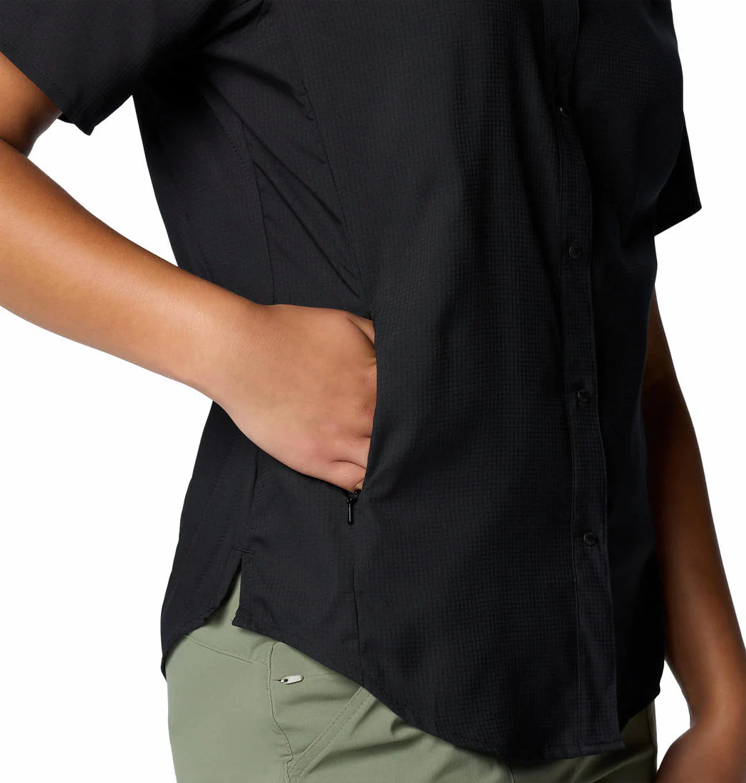 Columbia Women Black Womens Tamiami II SS Shirt (Sun Protection) - Image 7