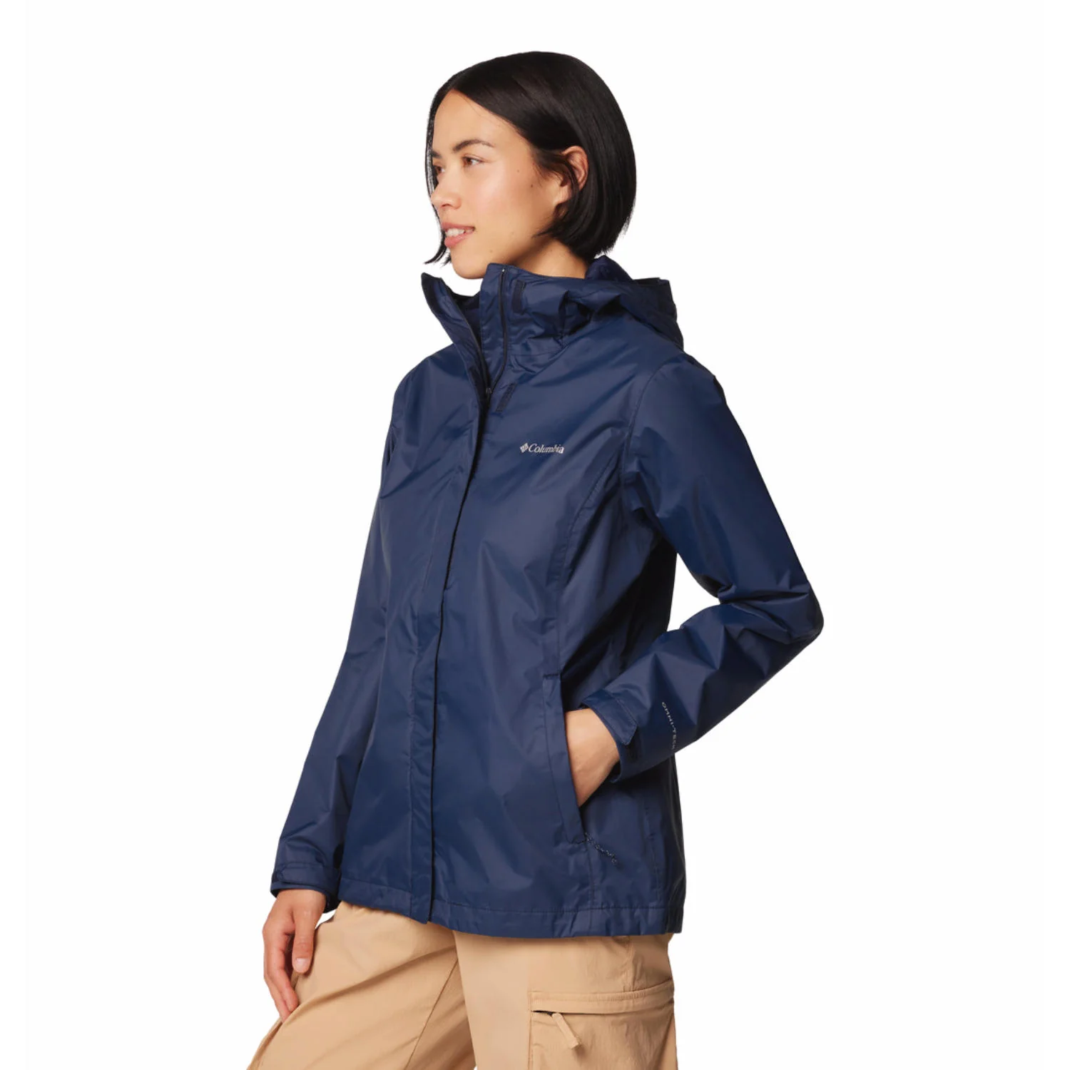 Columbia Women Blue Arcadia II Jacket Waterproof - Image 5