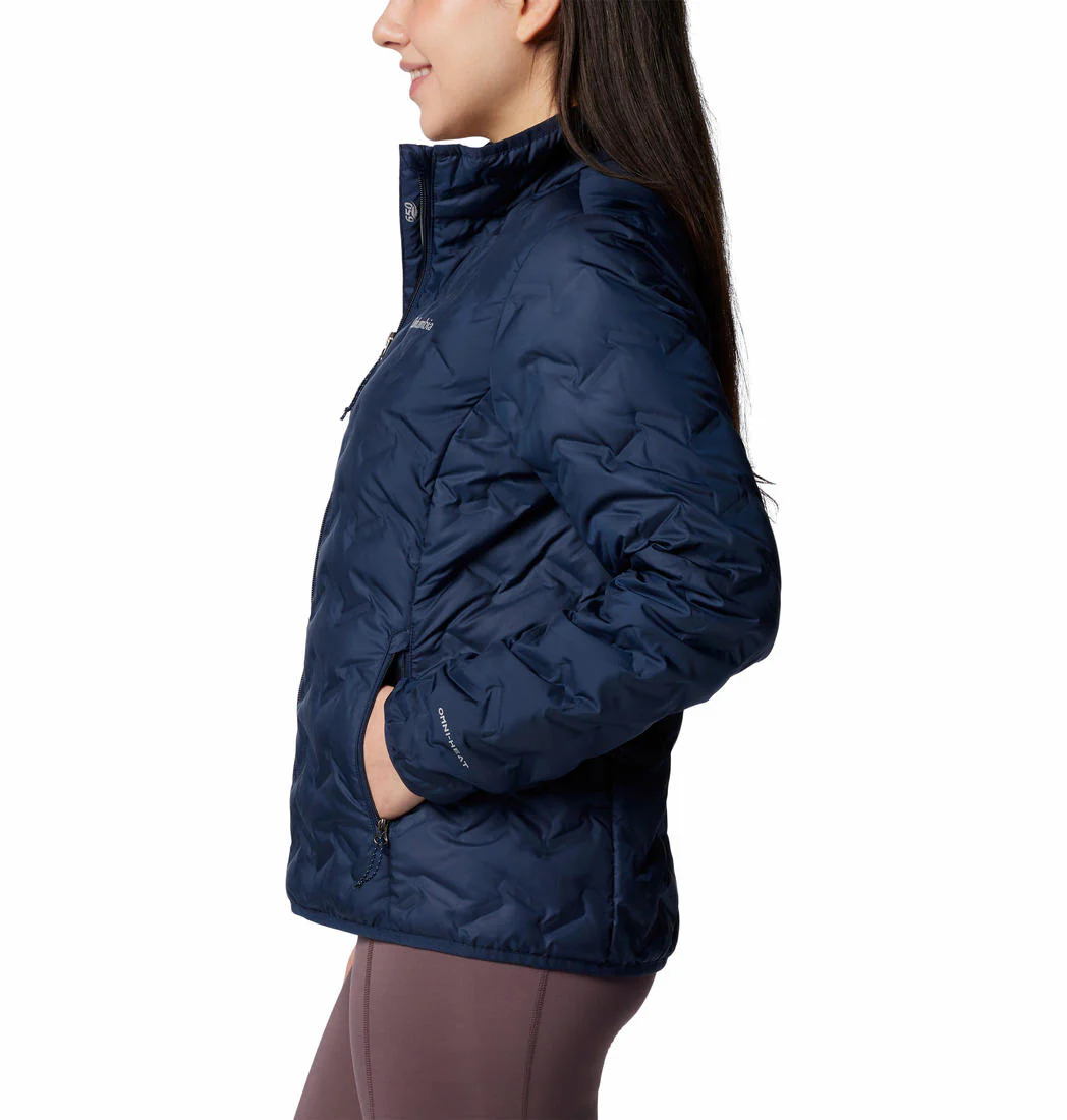 Columbia Women Blue Delta Ridge II Down Jacket - Image 3