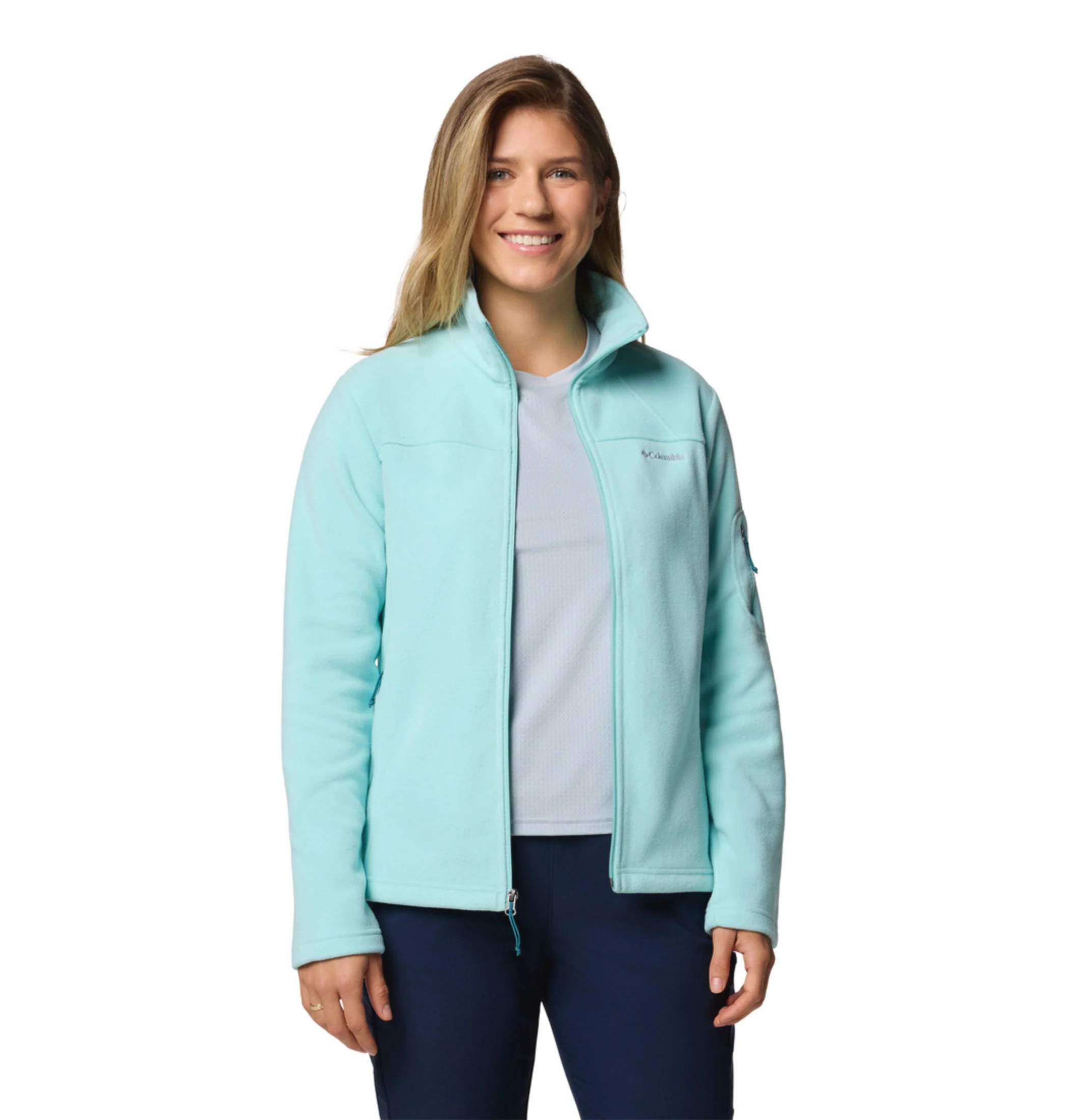 Columbia Women Green Fast Trek II Jacket - Image 6