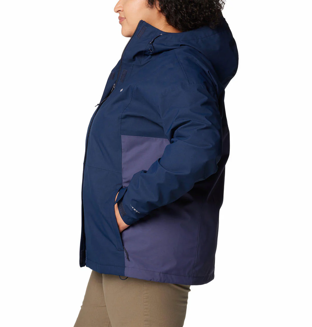 Columbia Women Blue Hikebound II Jacket Waterproof - Image 3