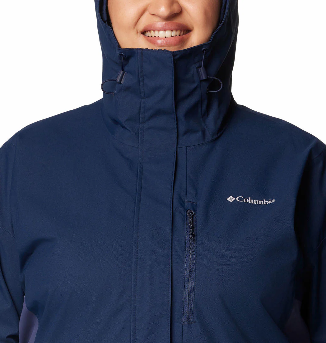 Columbia Women Blue Hikebound II Jacket Waterproof - Image 4