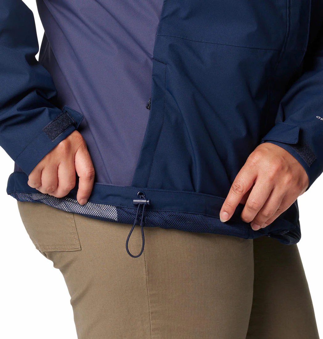 Columbia Women Blue Hikebound II Jacket Waterproof - Image 6