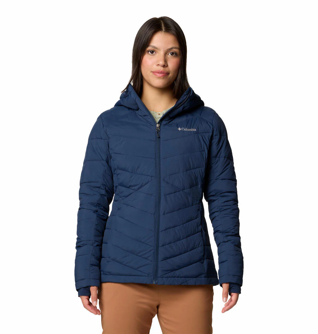Columbia Women Blue Joy Peak II Hooded Jacket