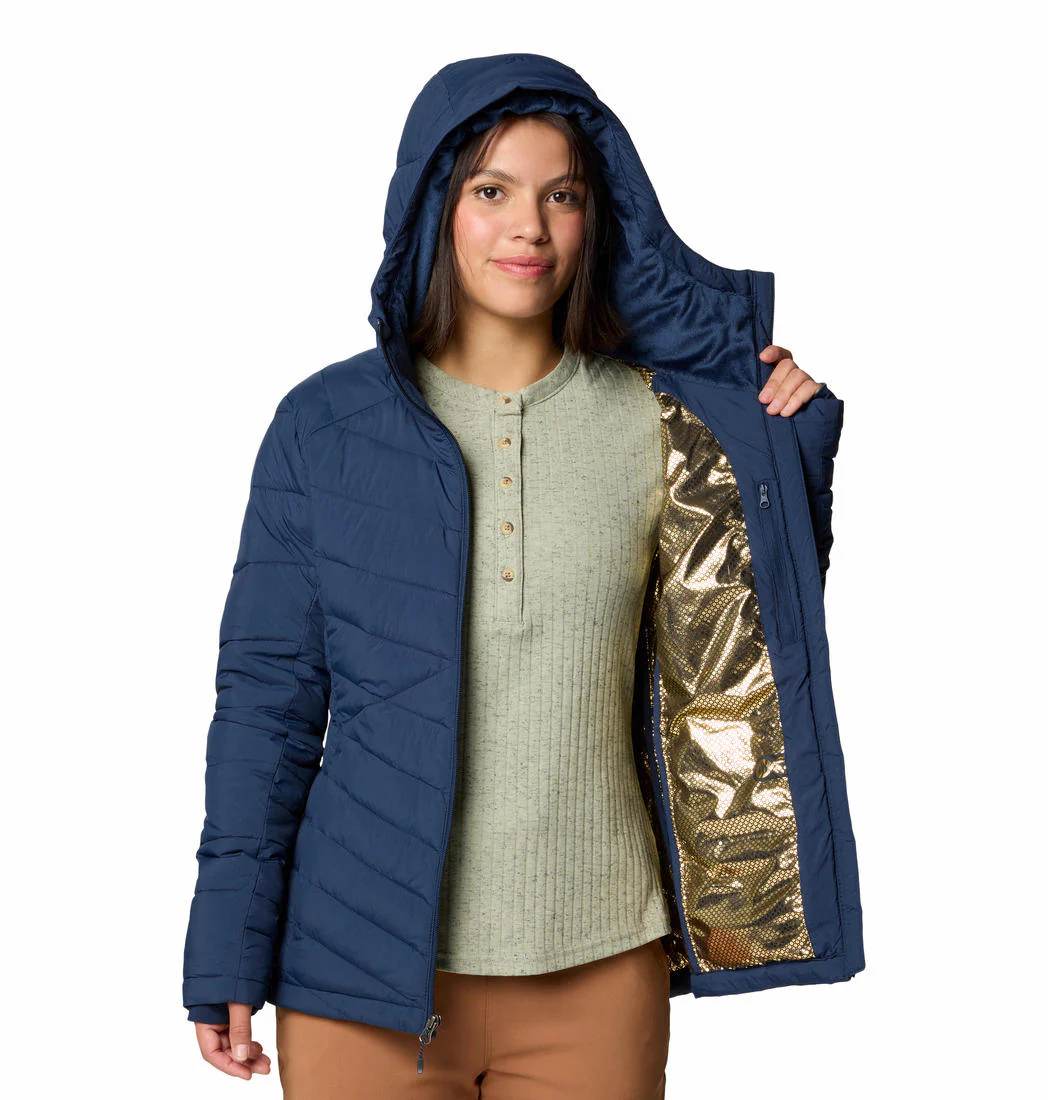 Columbia Women Blue Joy Peak II Hooded Jacket - Image 7