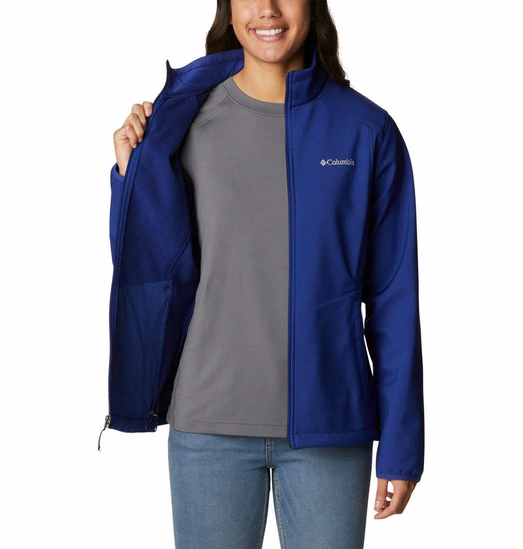 Columbia Women Blue Kruser Ridge II Softshell Jacket - Image 6