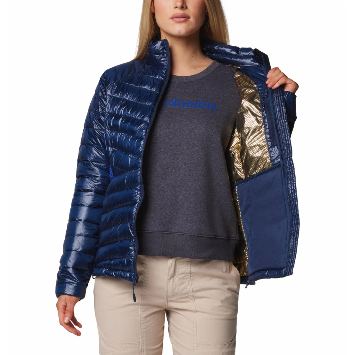 Columbia Women Blue Labyrinth Loop II Jacket - Image 6