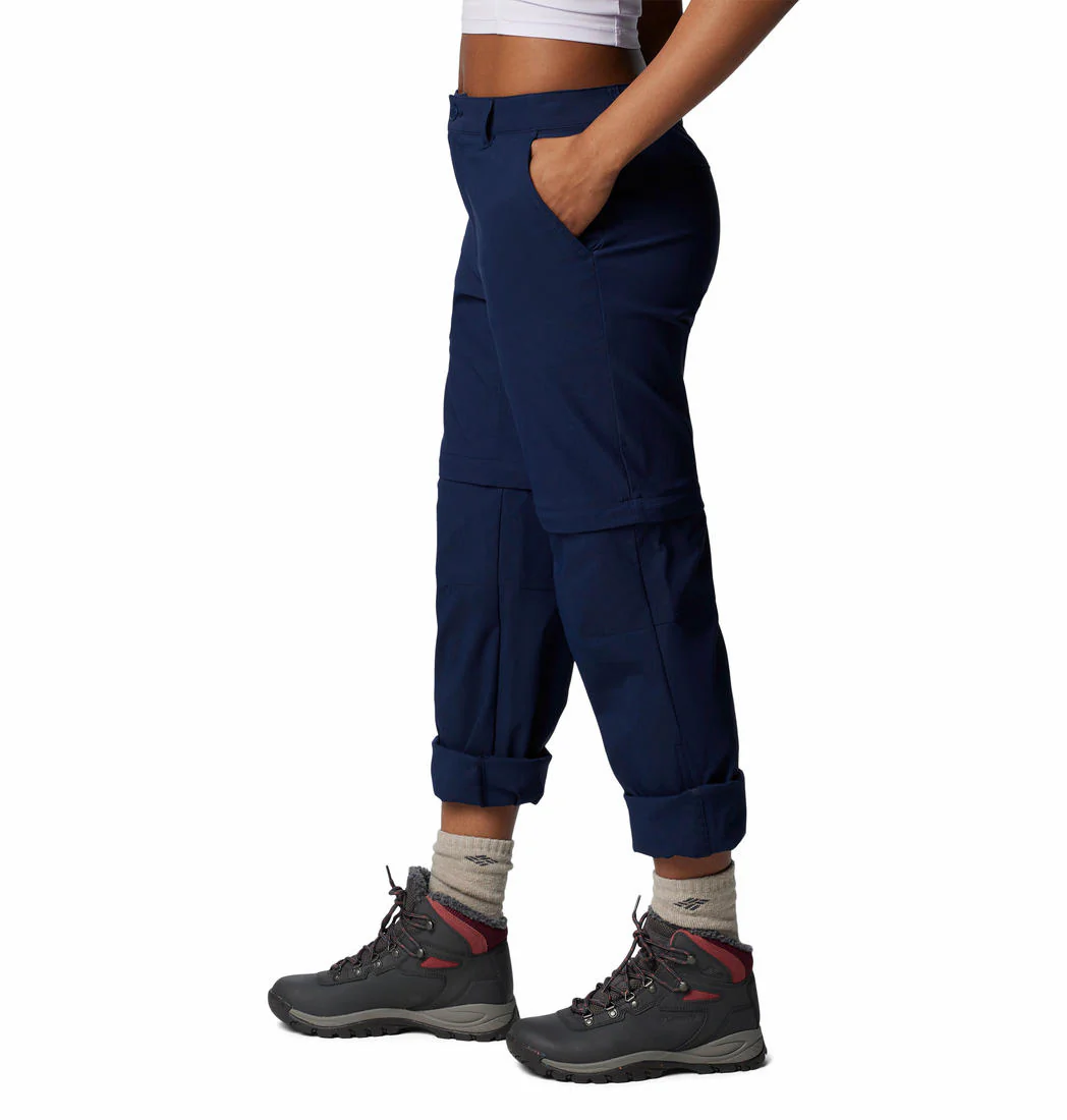 Columbia Women Blue Leslie Falls Convertible Pant - Image 4