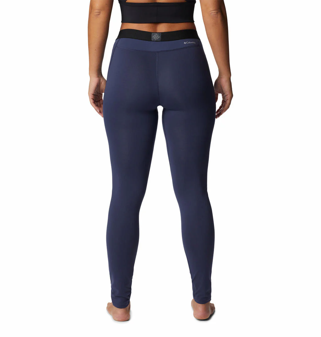 Columbia Women Navy Blue Midweight Stretch Tight (Non Returnable) - Image 2