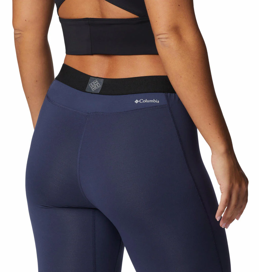 Columbia Women Navy Blue Midweight Stretch Tight (Non Returnable) - Image 5