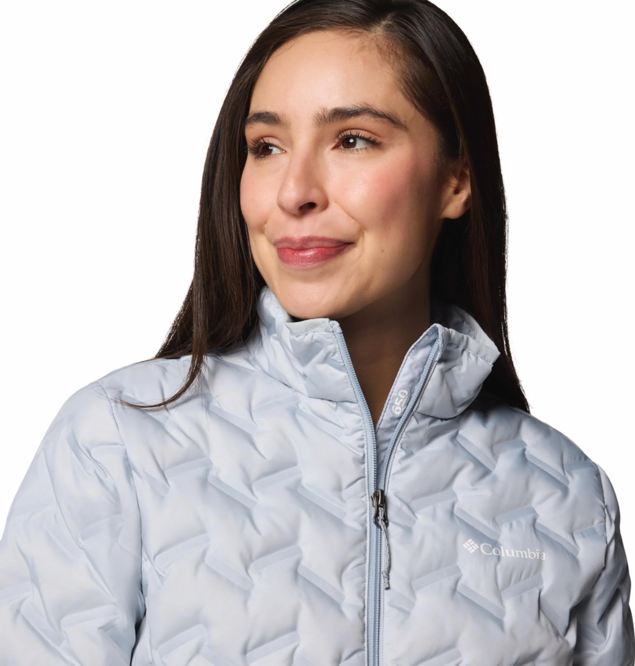 Columbia Women Grey Delta Ridge II Down Jacket - Image 7