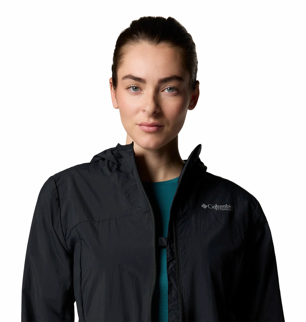 Columbia Women Black Loop Trail III Windbreaker (Sun Protection) - Image 11