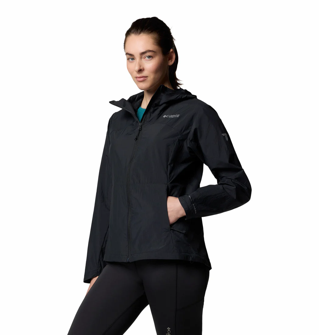 Columbia Women Black Loop Trail III Windbreaker (Sun Protection) - Image 5