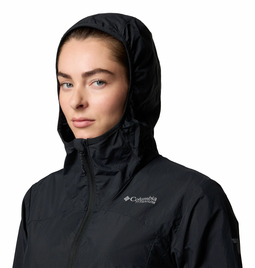 Columbia Women Black Loop Trail III Windbreaker (Sun Protection) - Image 6