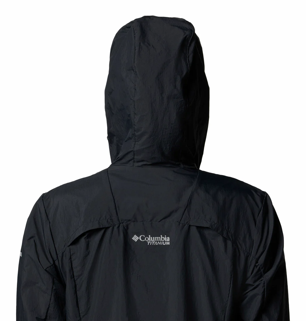 Columbia Women Black Loop Trail III Windbreaker (Sun Protection) - Image 7