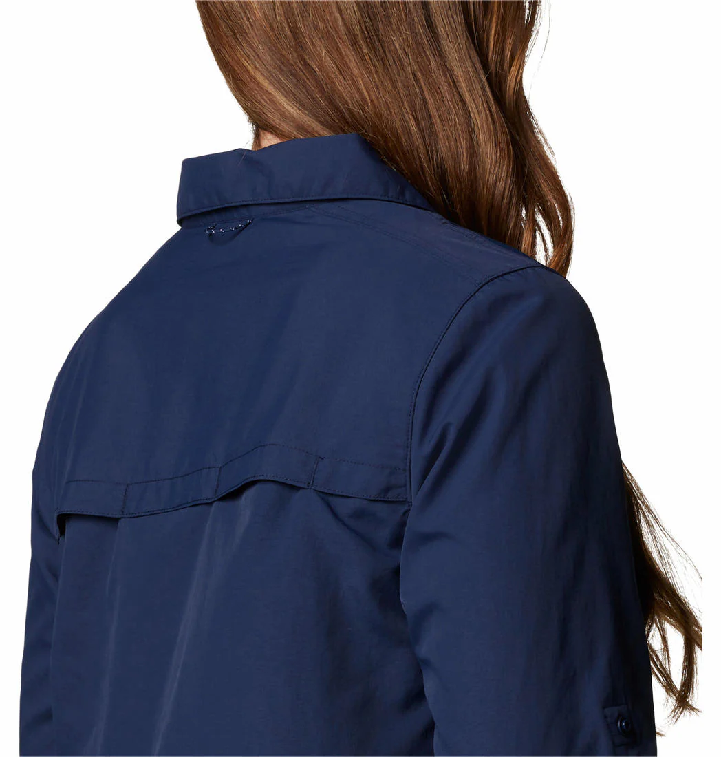 Columbia Women Blue Silver Ridge 3.0 LS (Sun Protection) - Image 5