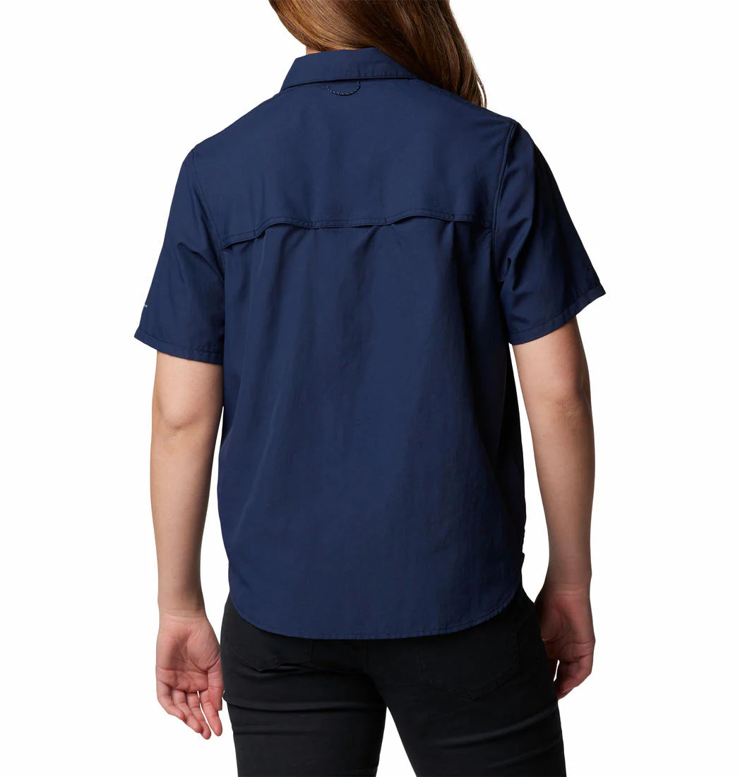 Columbia Women Blue Silver Ridge 3.0 SS (Sun Protection) - Image 2