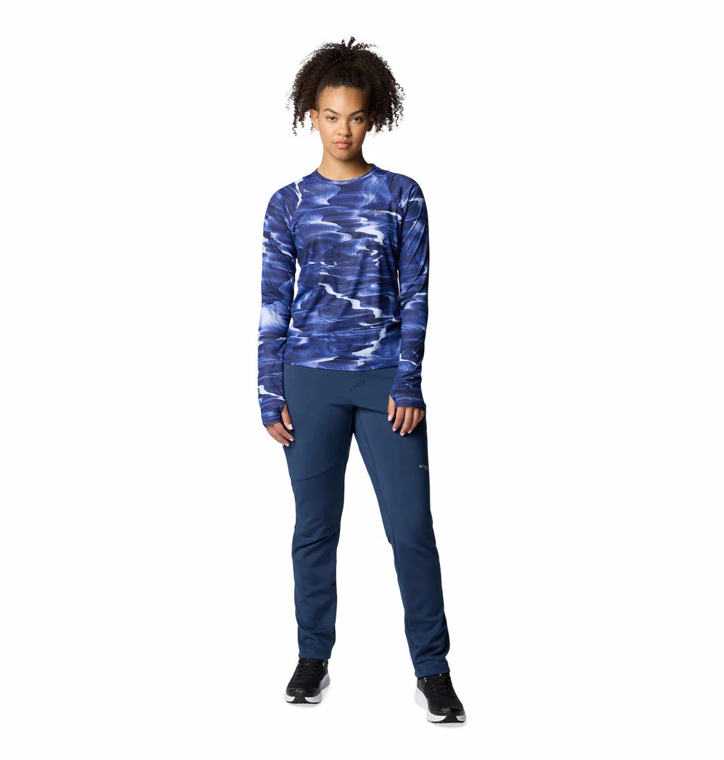 Columbia Women Blue Vast Canyon High-Rise Softshell Pant - Image 4