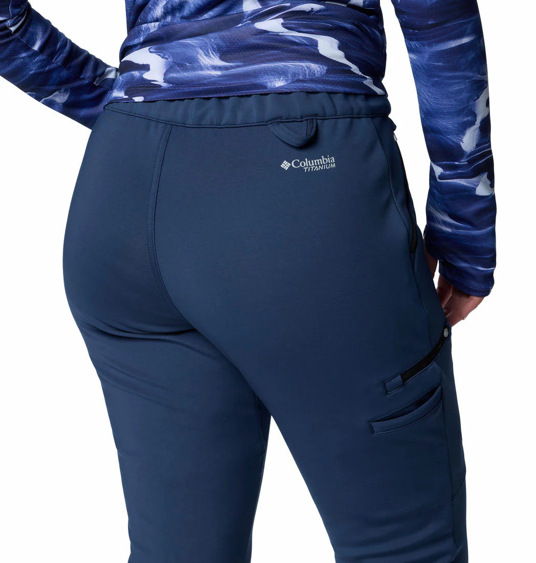 Columbia Women Blue Vast Canyon High-Rise Softshell Pant - Image 6
