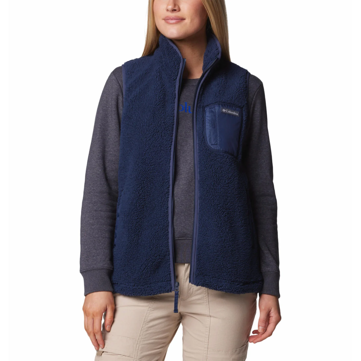 Columbia Women Blue West Bend Vest II - Image 7