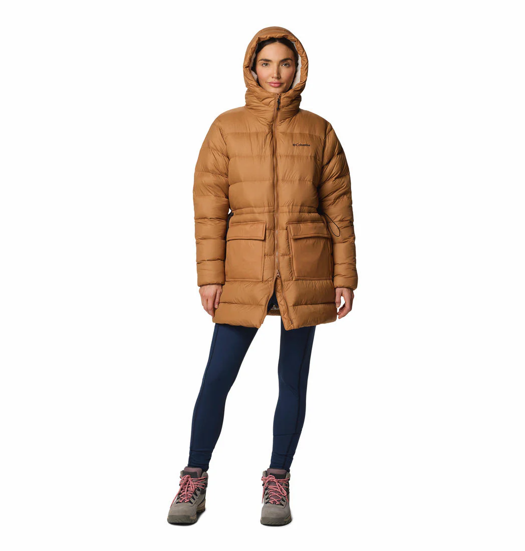 Columbia Women Brown Harmony Falls Mid Down Jacket - Image 4