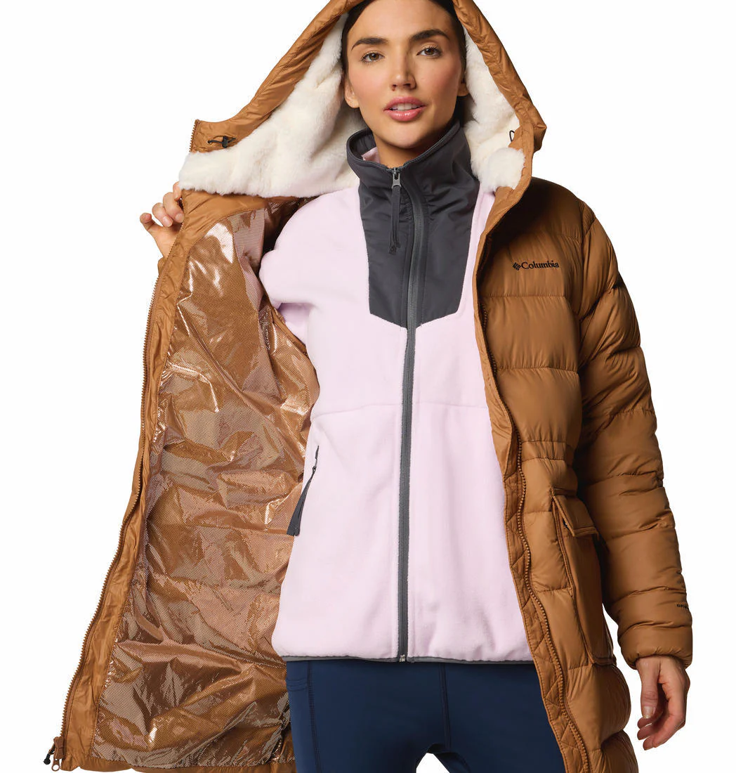Columbia Women Brown Harmony Falls Mid Down Jacket - Image 6