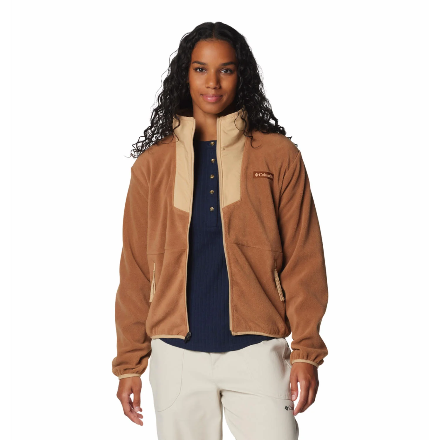 Columbia Women Brown Sequoia Grove Full Zip Fleece - Image 10
