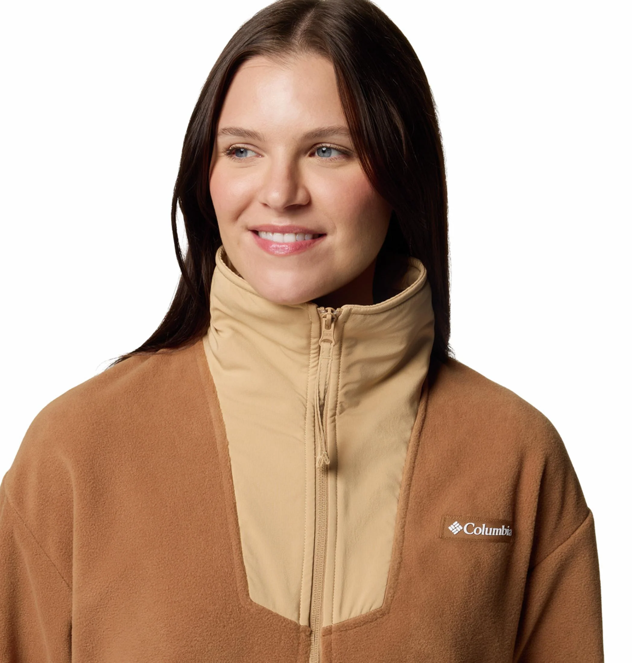 Columbia Women Brown Sequoia Grove Full Zip Fleece - Image 6