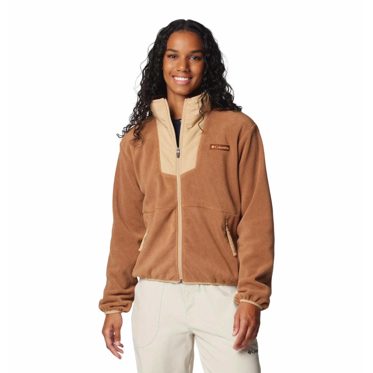 Columbia Women Brown Sequoia Grove Full Zip Fleece - Image 7