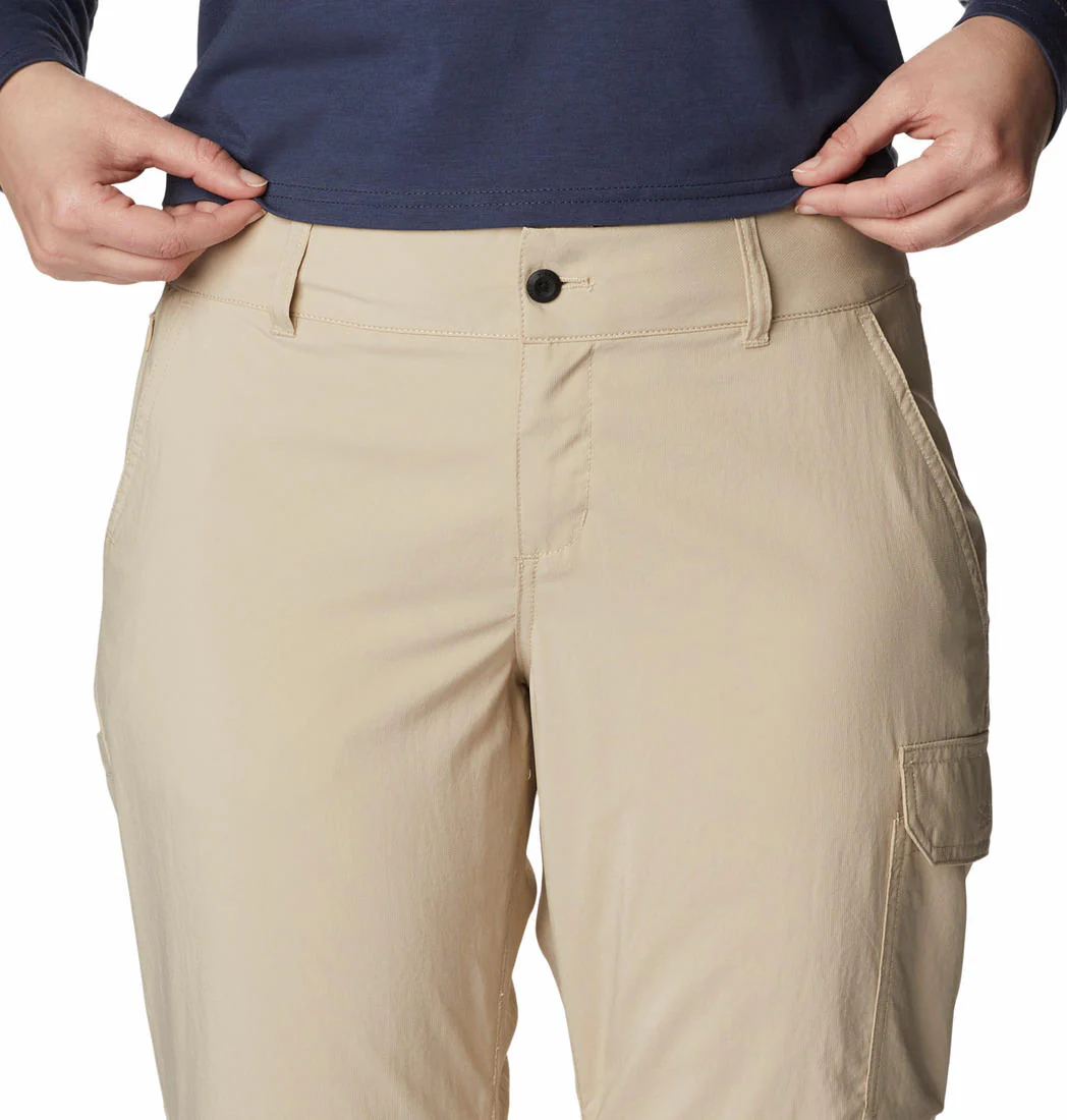 Columbia Women Brown Silver Ridge Utility Convertible Pant (Sun Protection) - Image 4