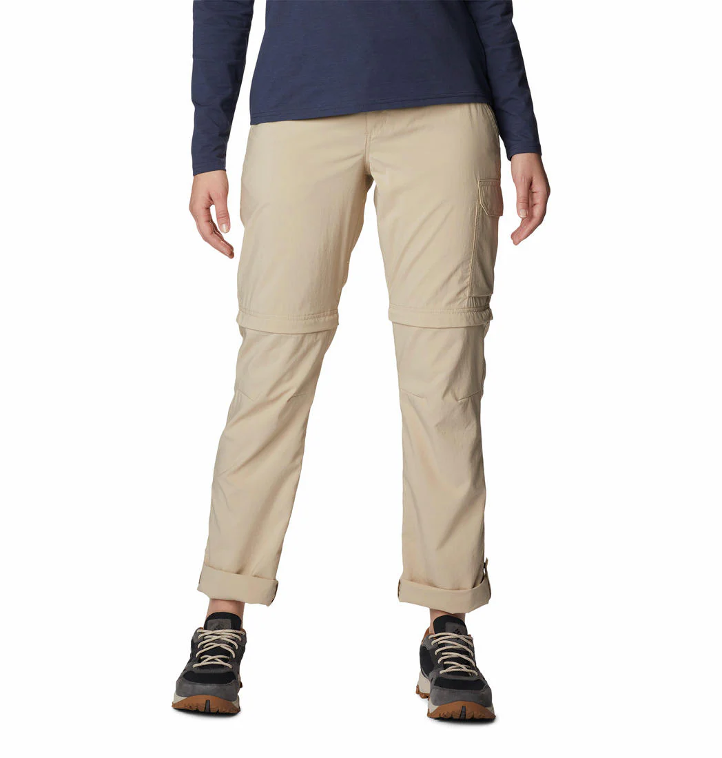 Columbia Women Brown Silver Ridge Utility Convertible Pant (Sun Protection) - Image 9