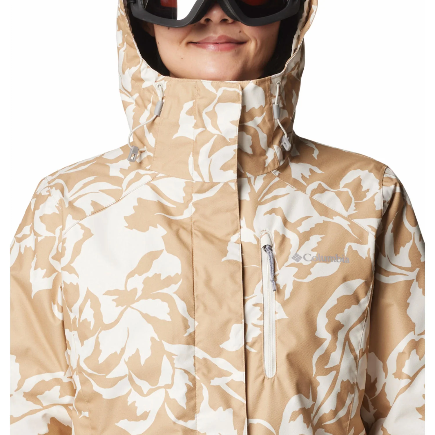Columbia Women Brown Whirlibird V Printed Interchange Jacket - Image 5