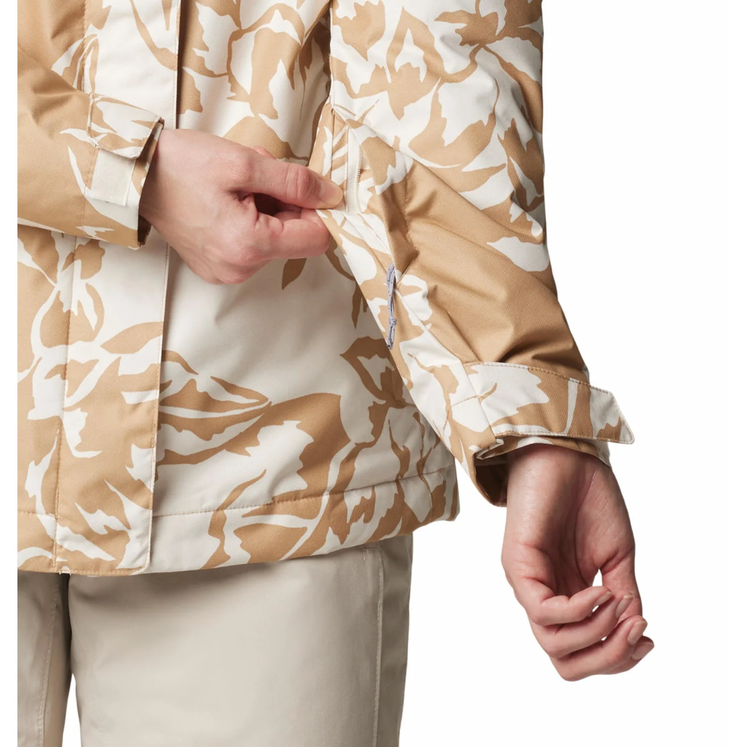 Columbia Women Brown Whirlibird V Printed Interchange Jacket - Image 9