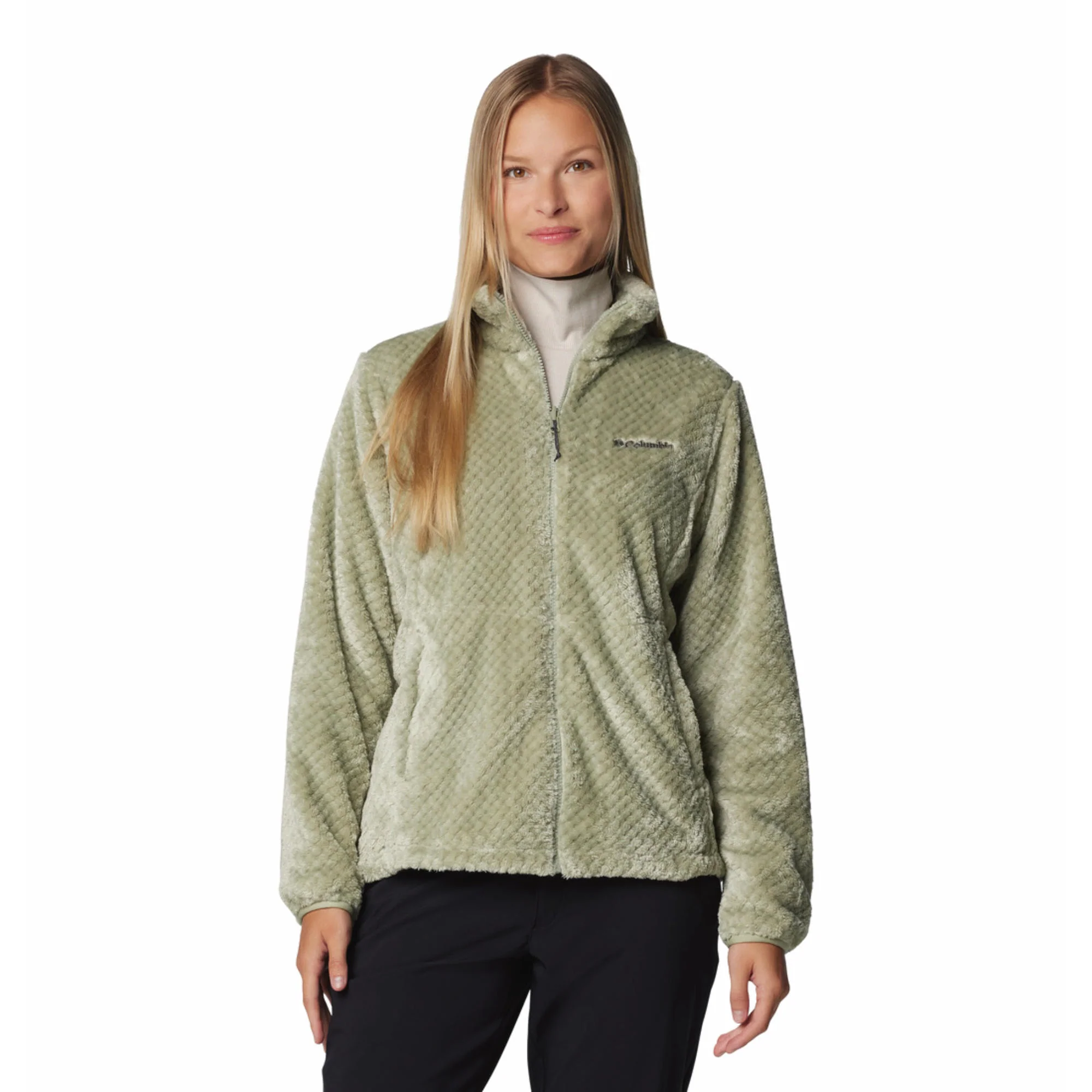 Columbia Women Green Bugaboo III Fleece Interchange Jacket - Image 4